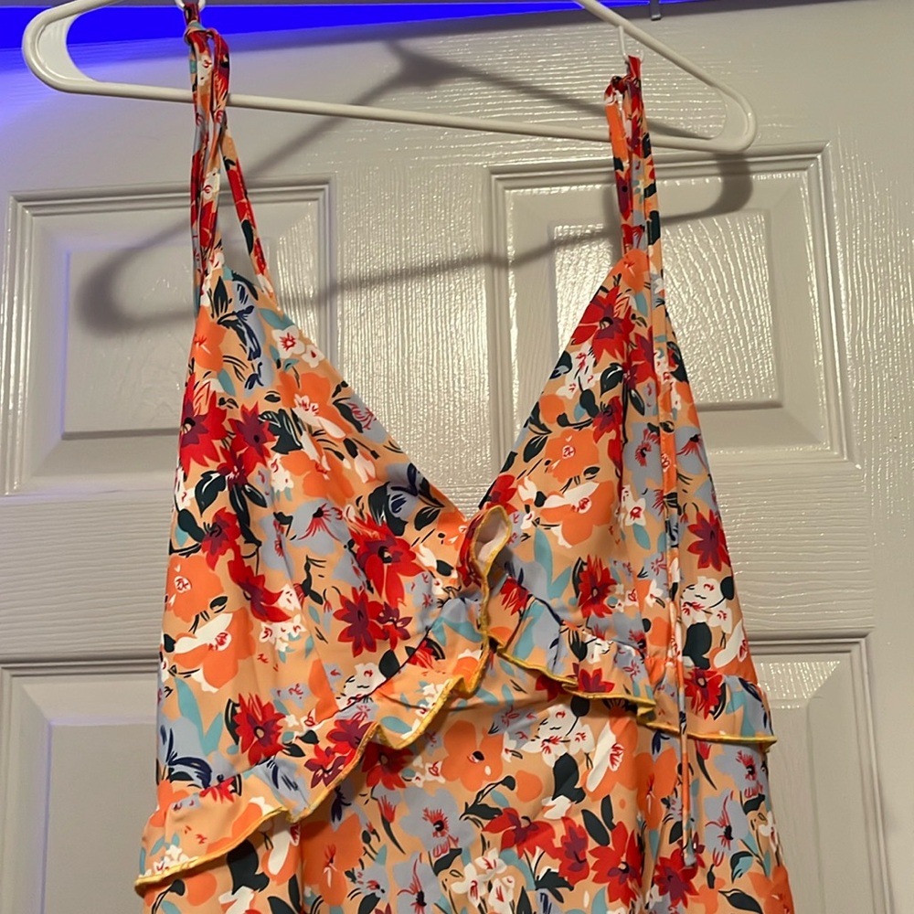 Multicolor Floral Summer Dress